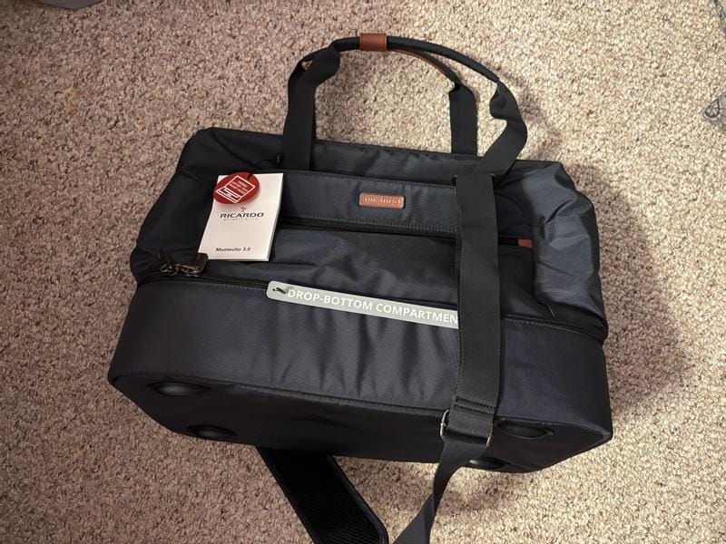 Customer photo review of Montecito 3.0 Softside Drop Bottom Weekender Duffel, 34L