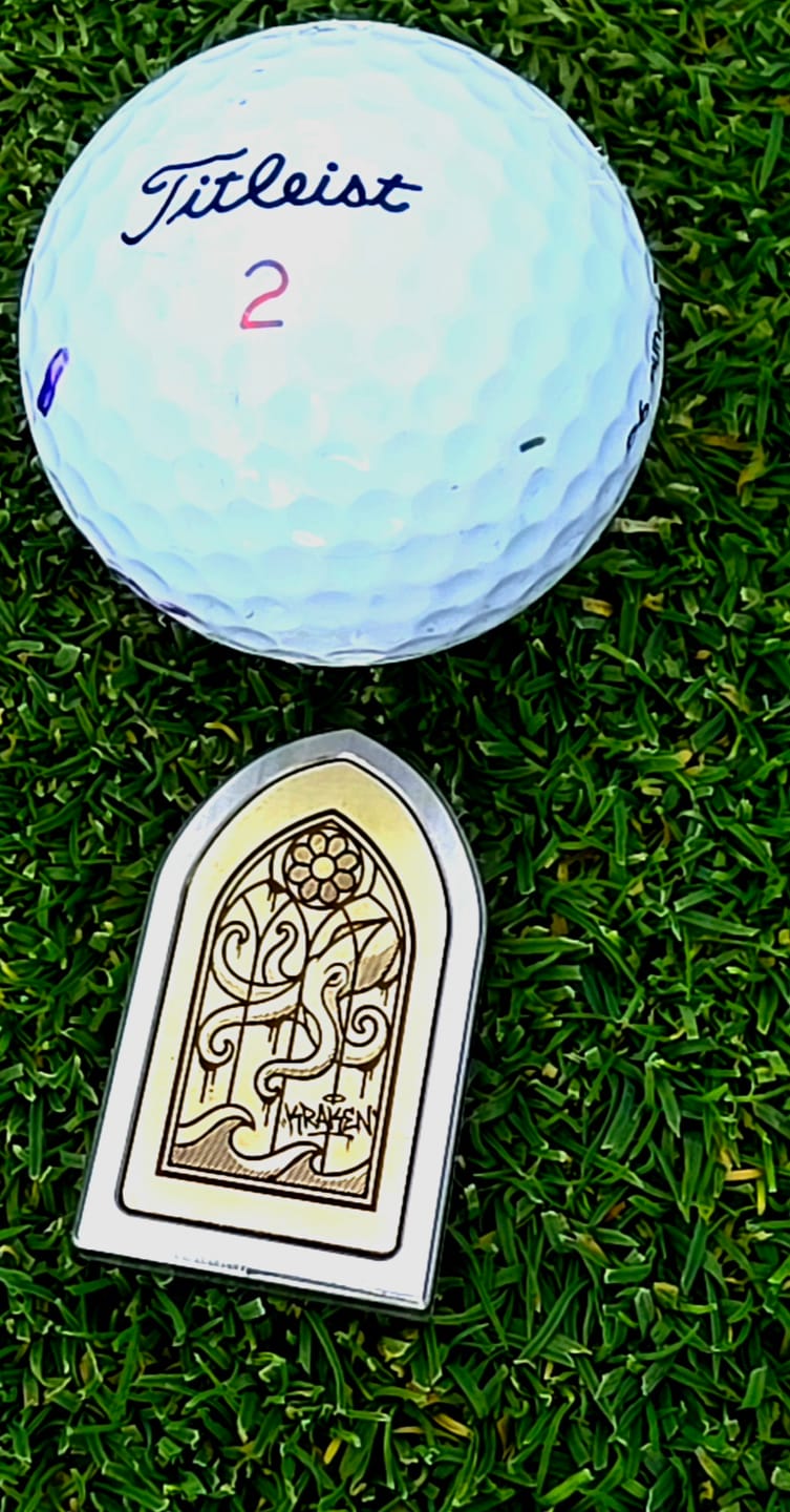 Customer photo review of HOLY WATER — Ball Marker