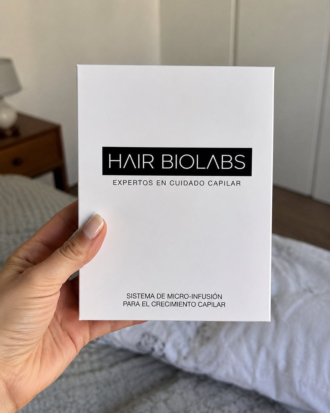 Customer photo review of Hair Biolabs® | Sistema de Microinfusión para el crecimiento del cabello