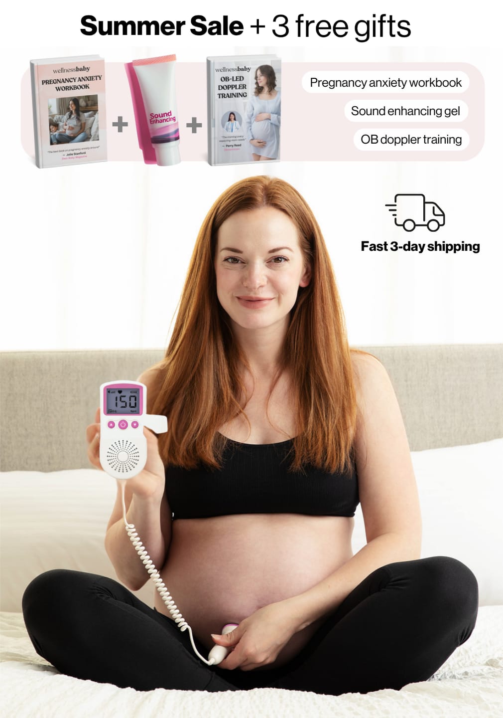 Customer photo review of Fetal Doppler Heartbeat Monitor