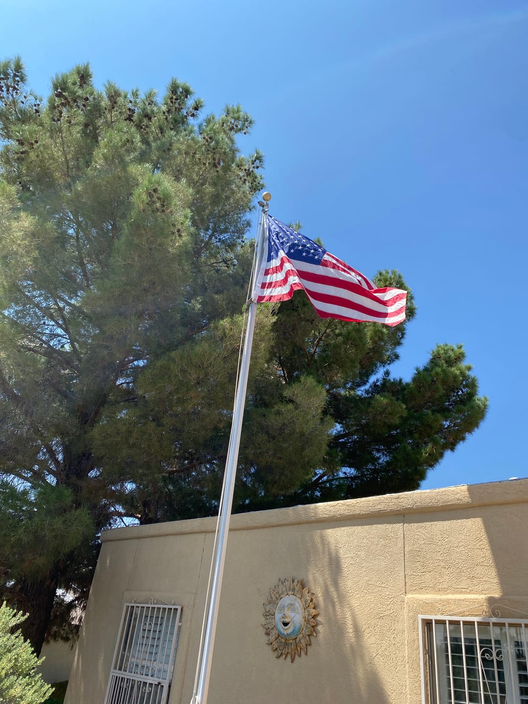 Customer photo review of 4' x 6' American Flag