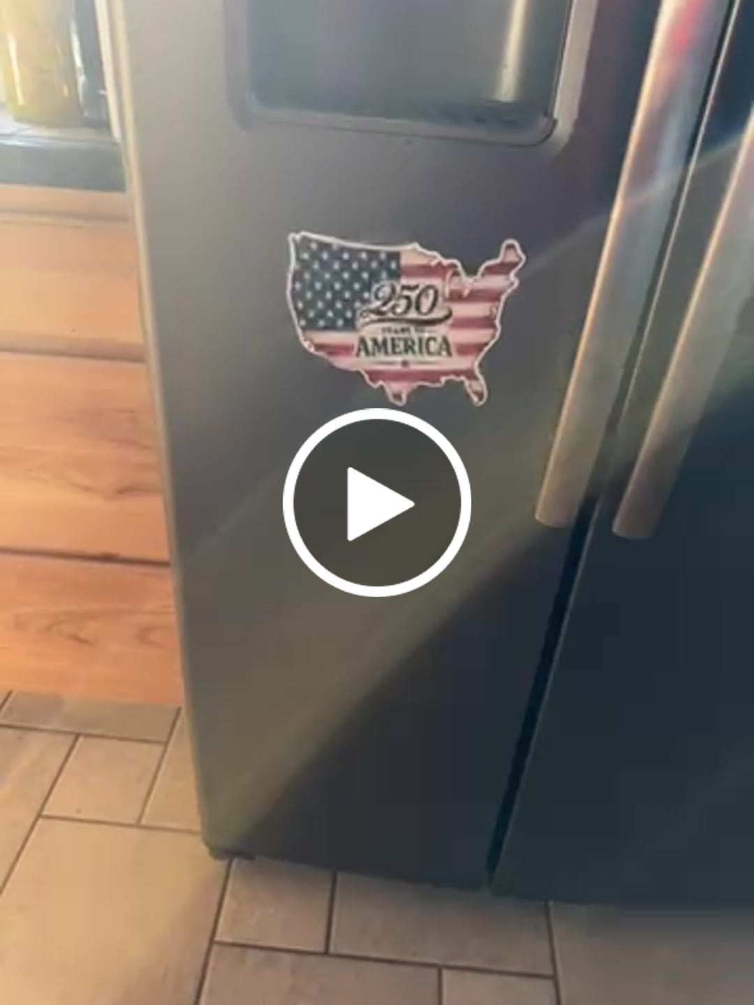 Customer video review of America 250 Years Car Magnet – Vintage USA Flag
