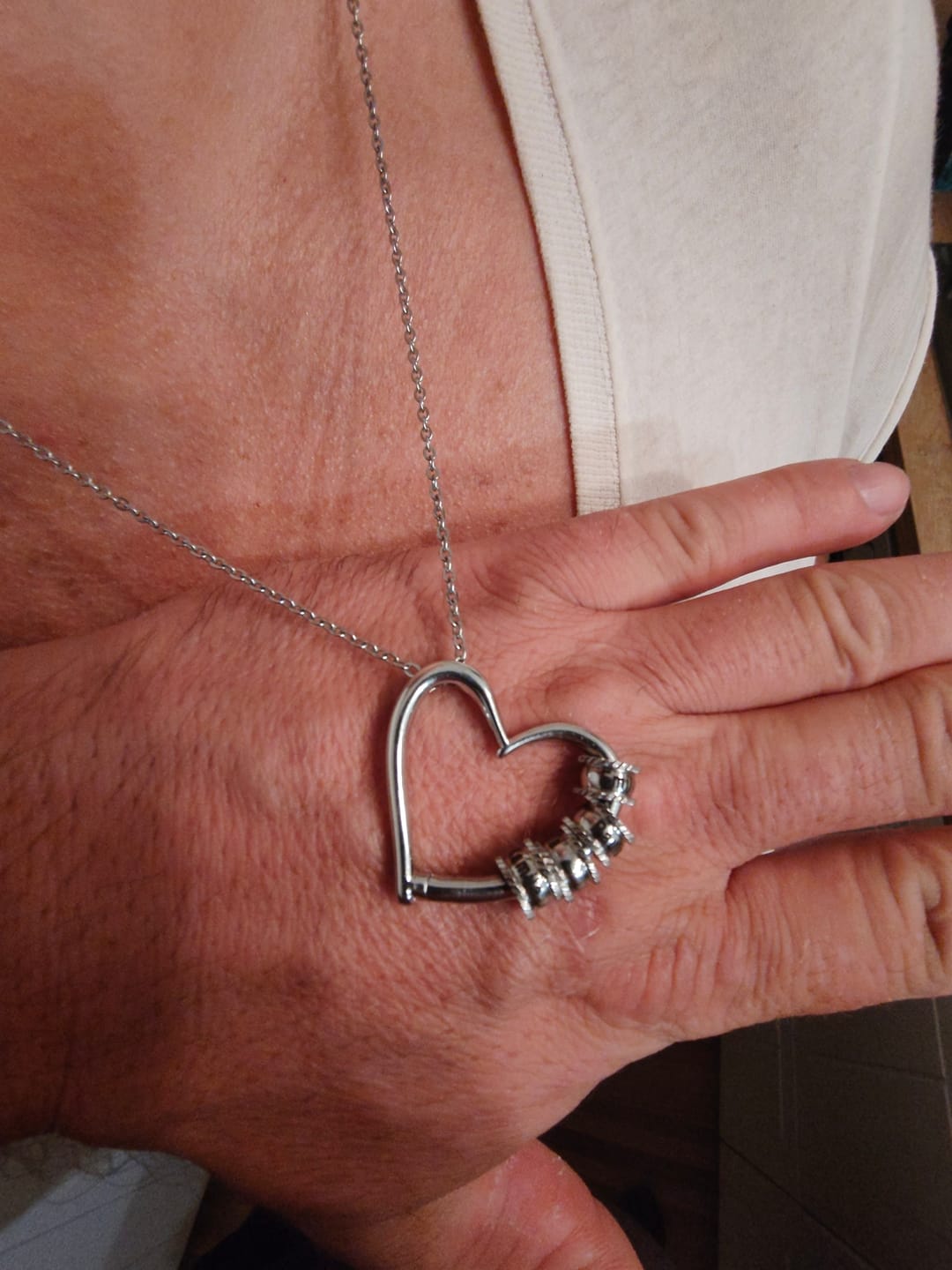 Customer photo review of Naszyjnik „Serce Rodziny”