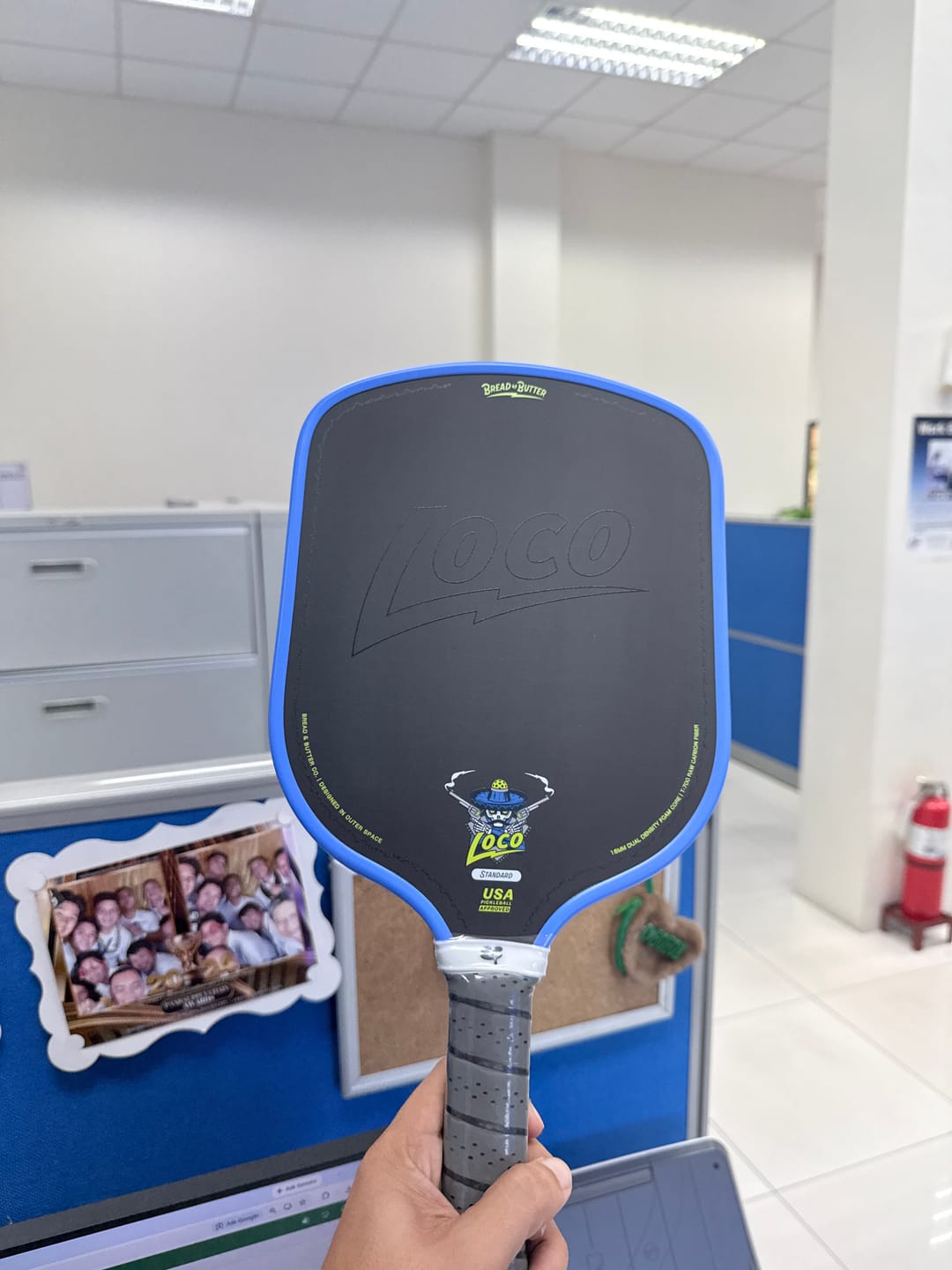 Customer photo review of The Loco 16mm Pickleball Paddle Standard