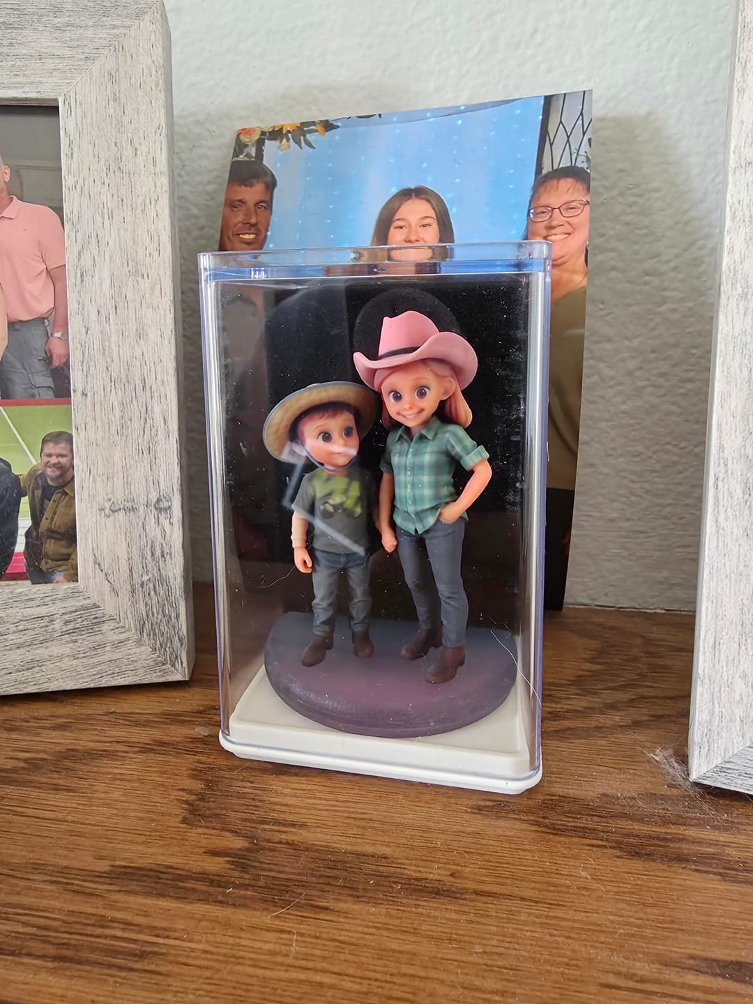 Customer photo review of Personalized Pet 3D Figurine from Photo