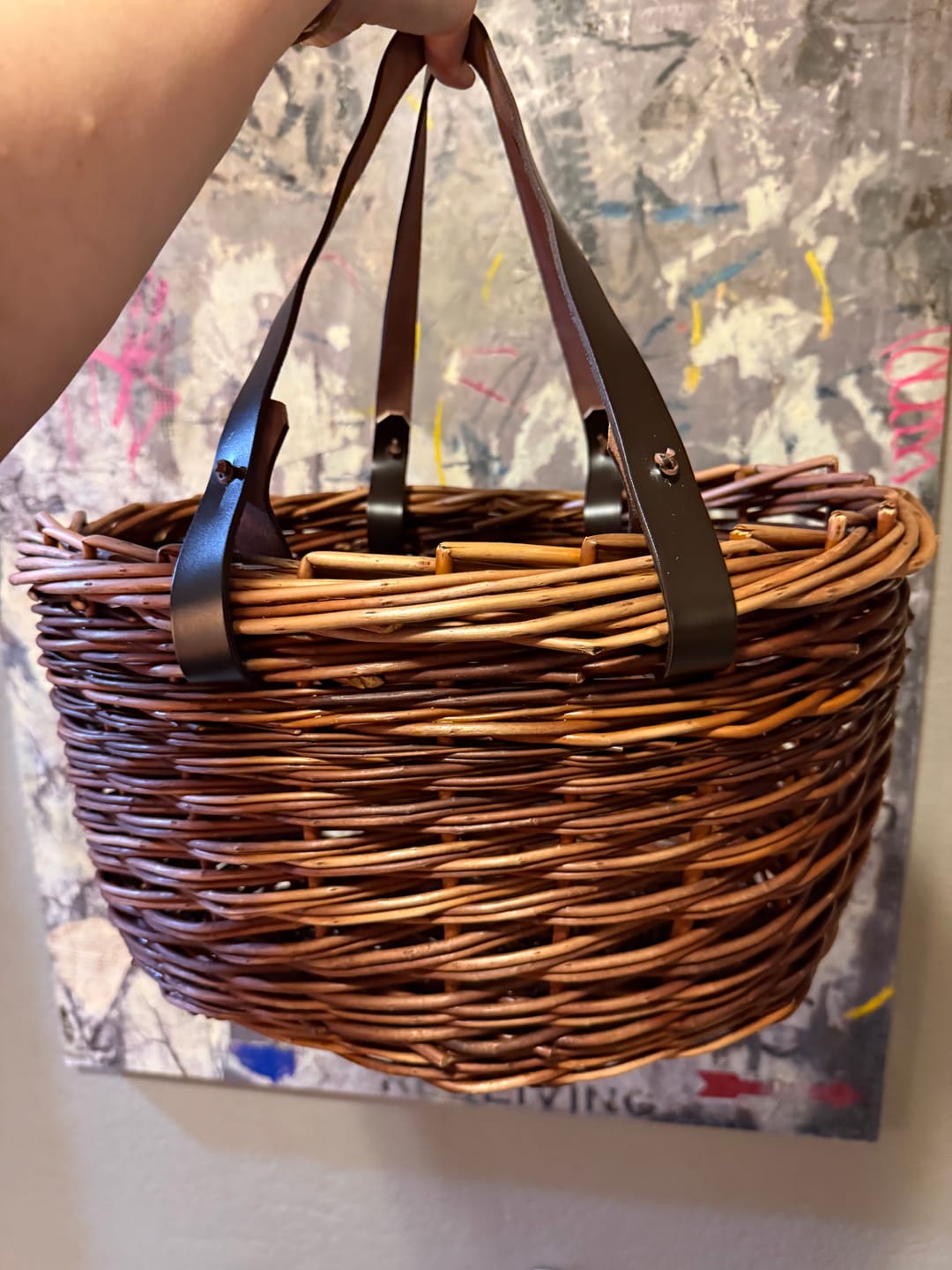 Customer photo review of The Oval Basket Course and Kit
