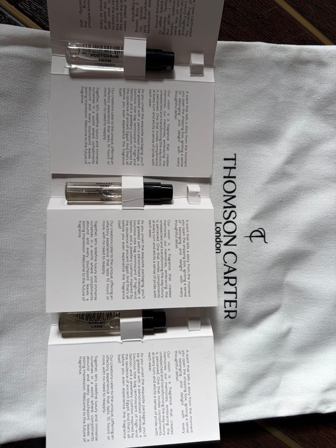 Customer photo review of Santal Oud | Eau de Parfum | 2ml