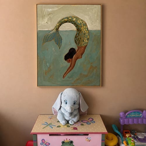 Customer photo review of Modern Folk Art｜Into the Tide