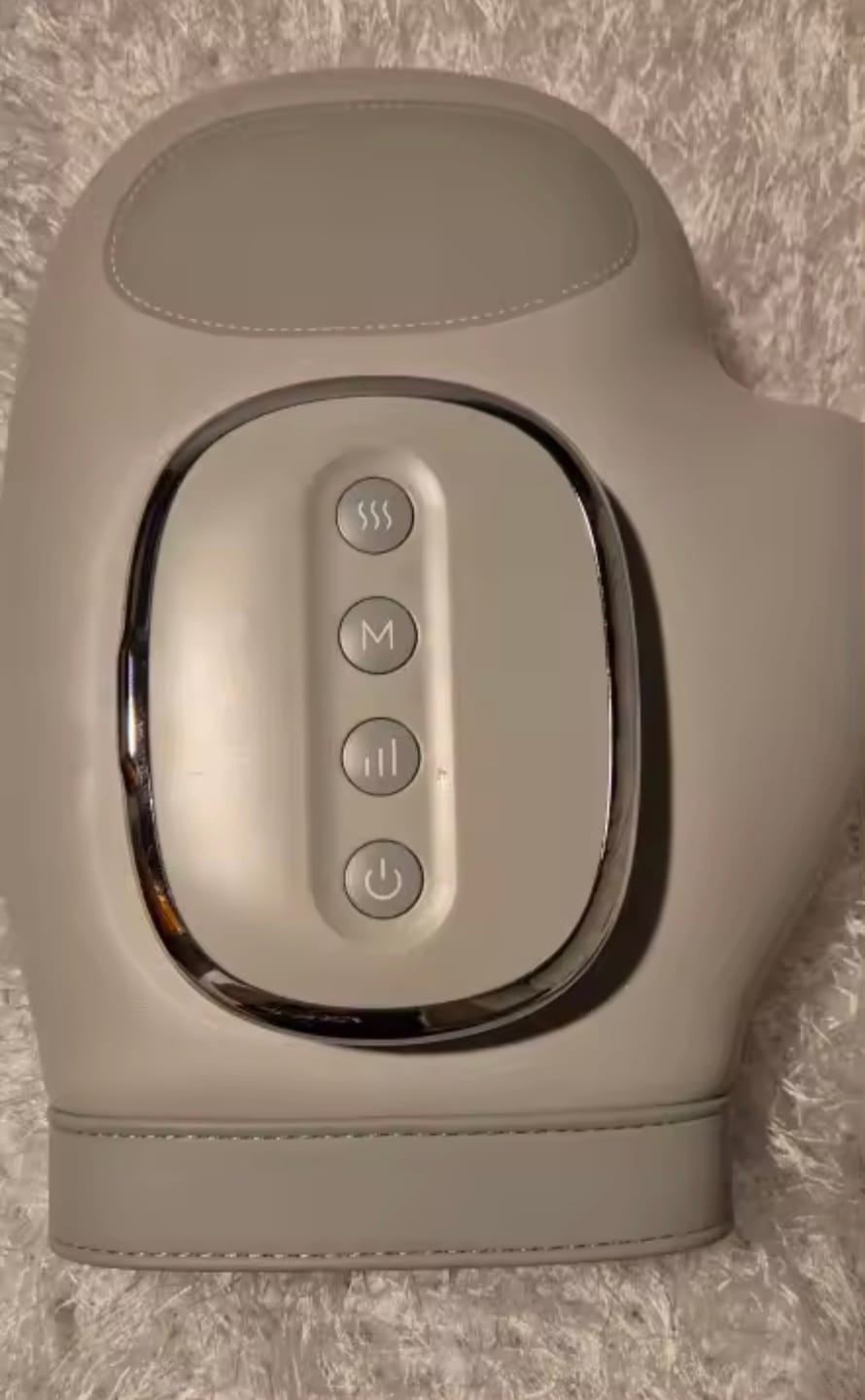 Customer photo review of Handmassagegerät mit Wärme & Kompression