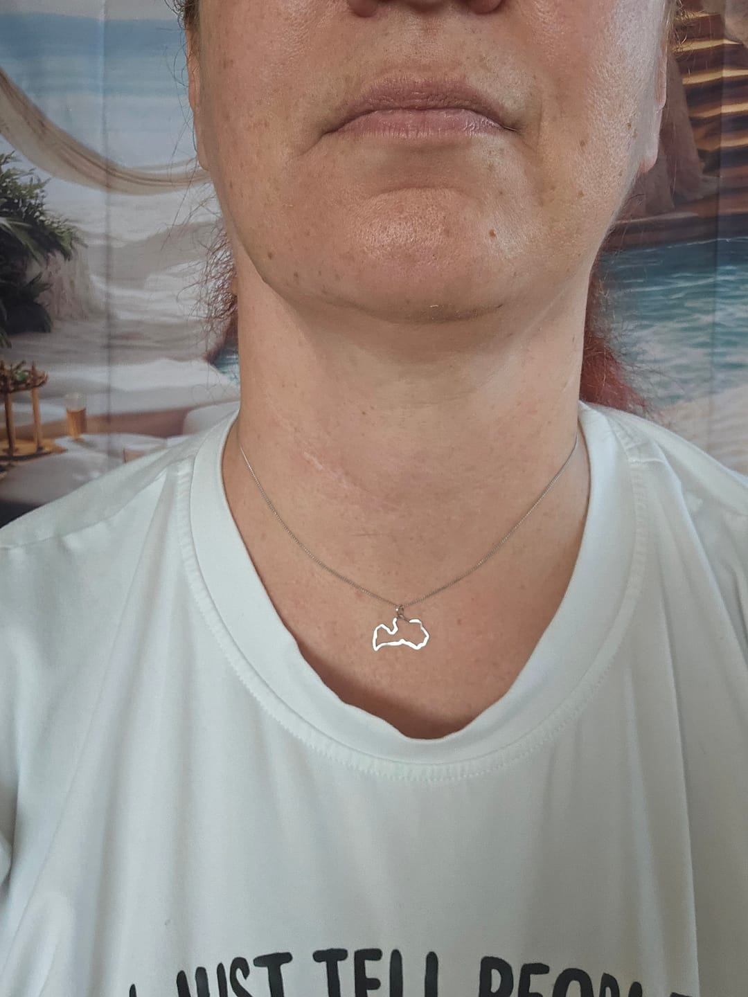 Customer photo review of Sudraba kaklarota "Latvija"