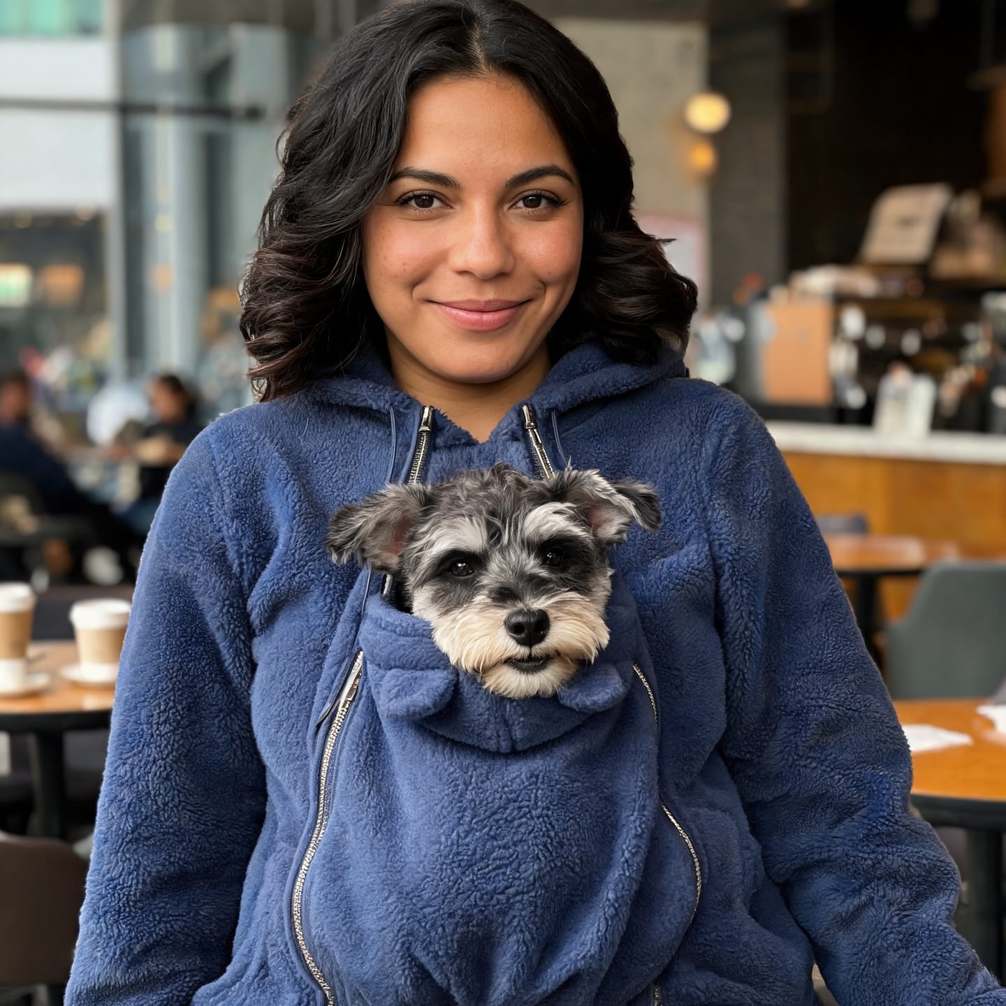 Customer photo review of MIMO™ — Hoodie para Perritos