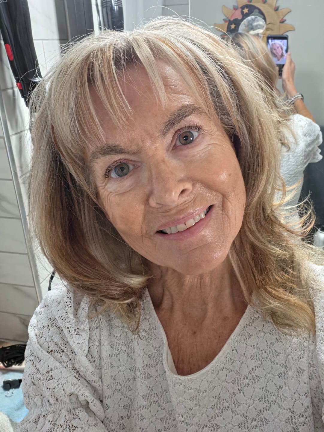Customer photo review of Bronzed Face Oil