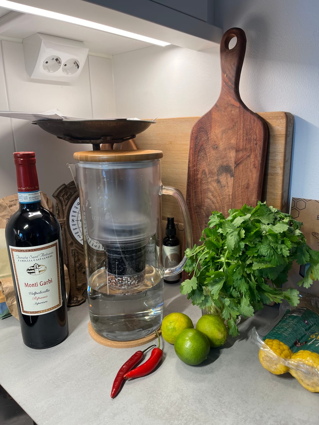 Customer photo review of Vattenfilterkanna Glas ENYA 1,4L