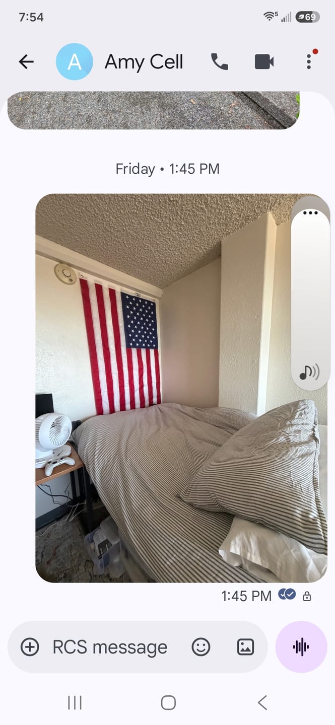 Customer photo review of 3' x 5' American Flag