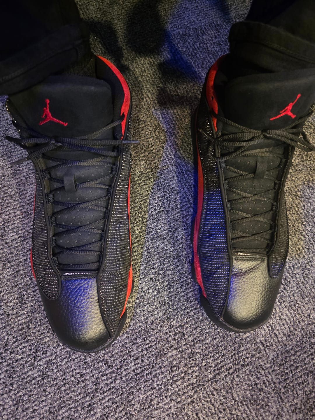 Customer photo review of Air Jordan 13 Retro 'Bred' 2017