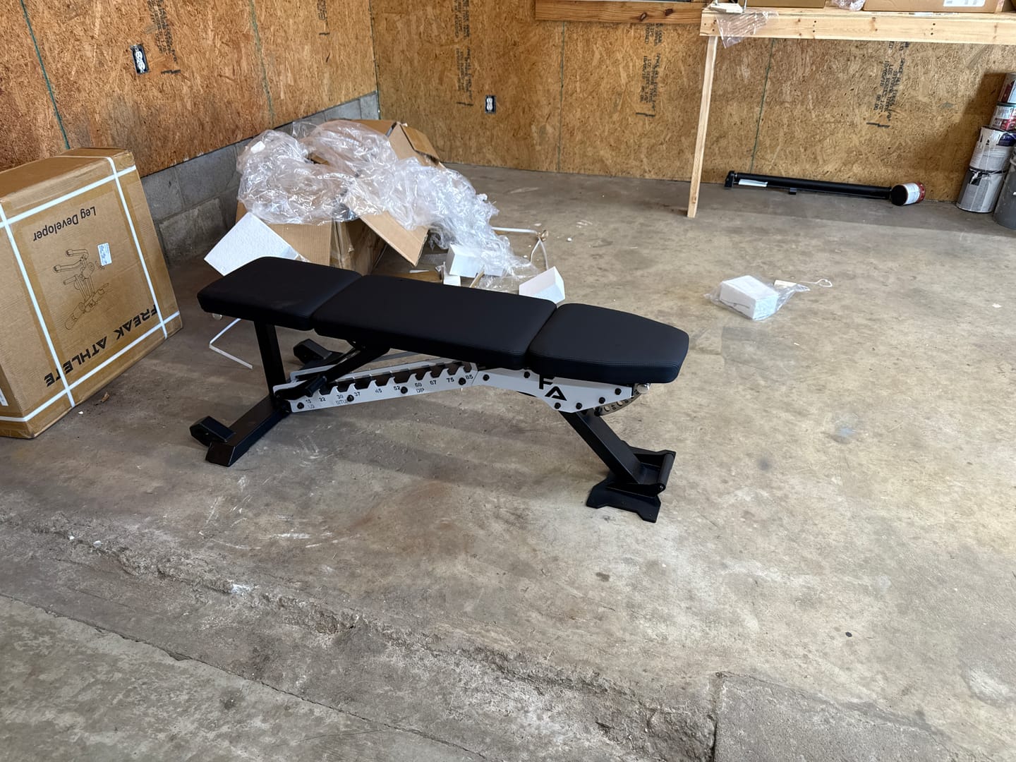 Customer photo review of ABX Weight Bench