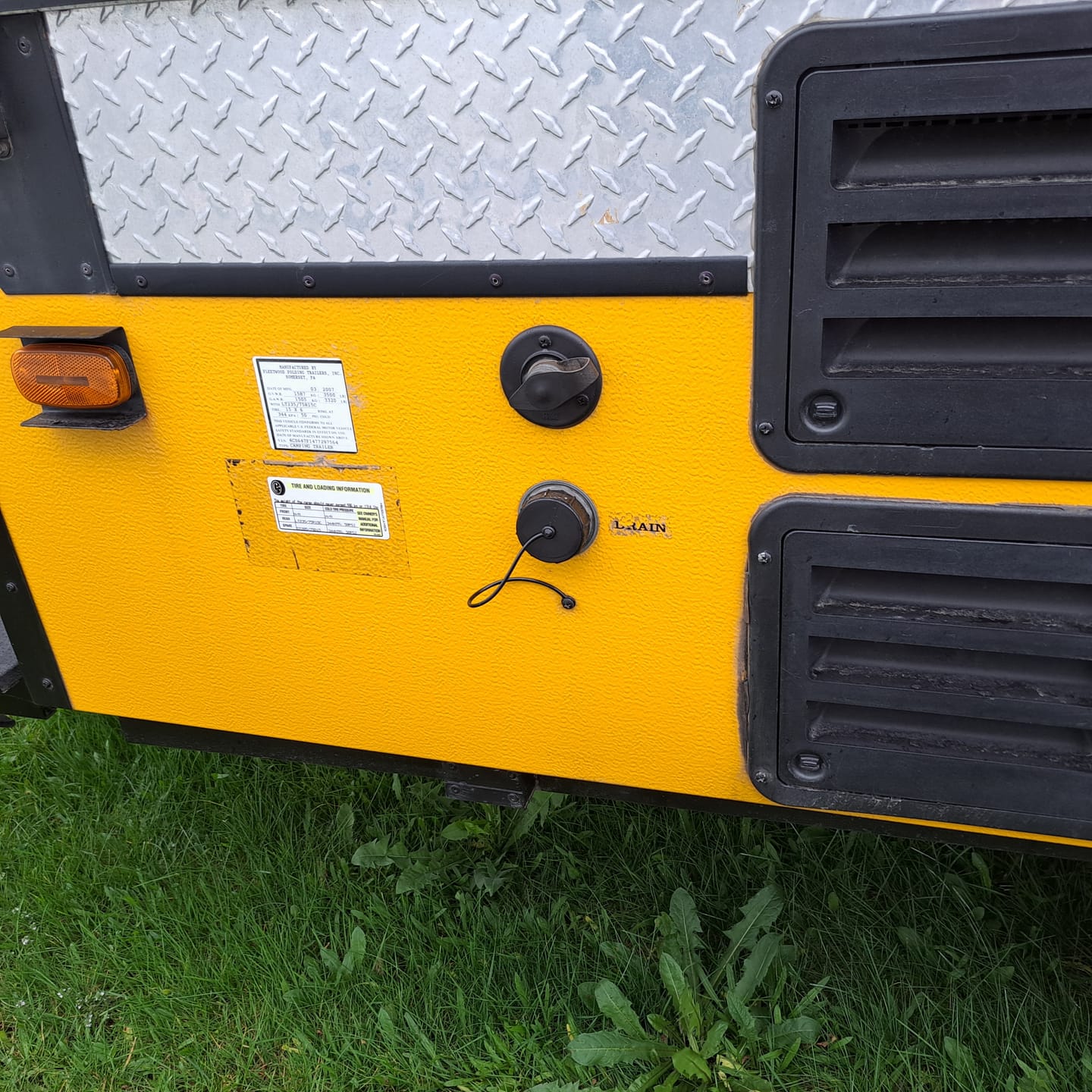 Customer photo review of Exterior Drain Cap