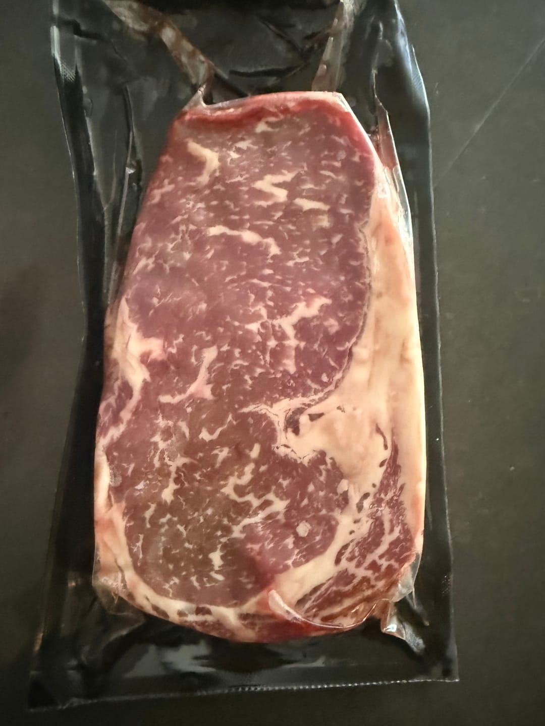 Customer photo review of USDA Prime Boneless Ribeye Steak