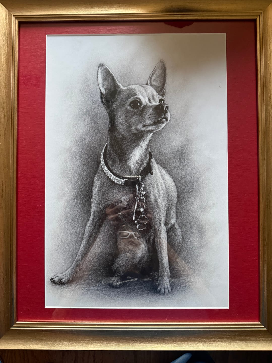 Customer photo review of Charcoal - Personalized Poster