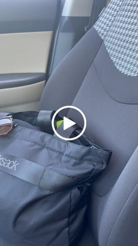 Customer photo review of Packable Travel Tote 20L
