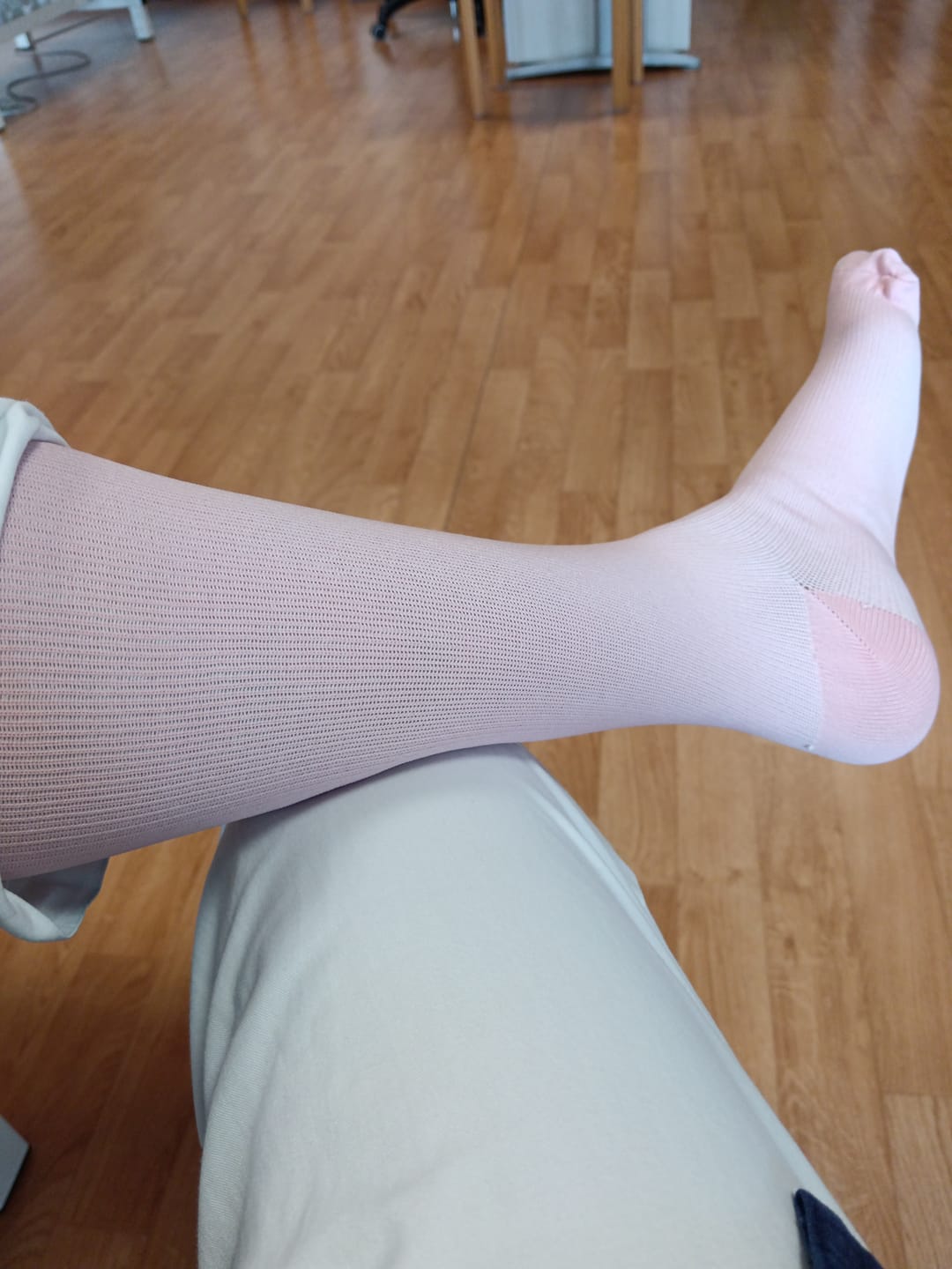 Customer photo review of Calze BambooFlow™ a Compressione punta CHIUSA – Gambe leggere tutto il giorno!