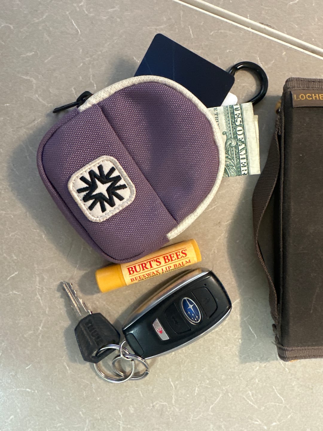 Customer photo review of Keychain Pouch Purple