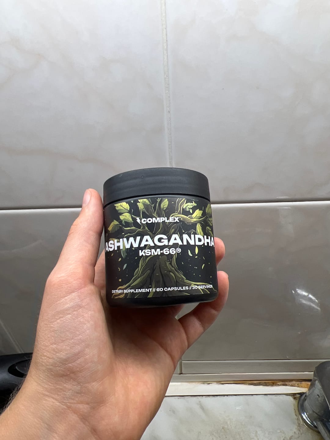 Customer photo review of Ashwagandha KSM-66