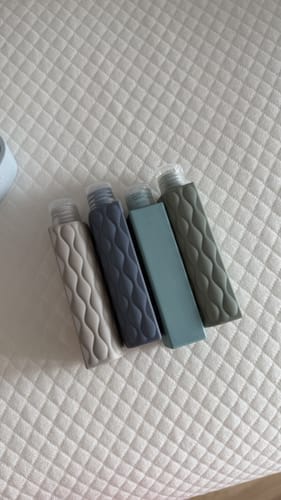 Customer photo review of Reusable Travel Bottles