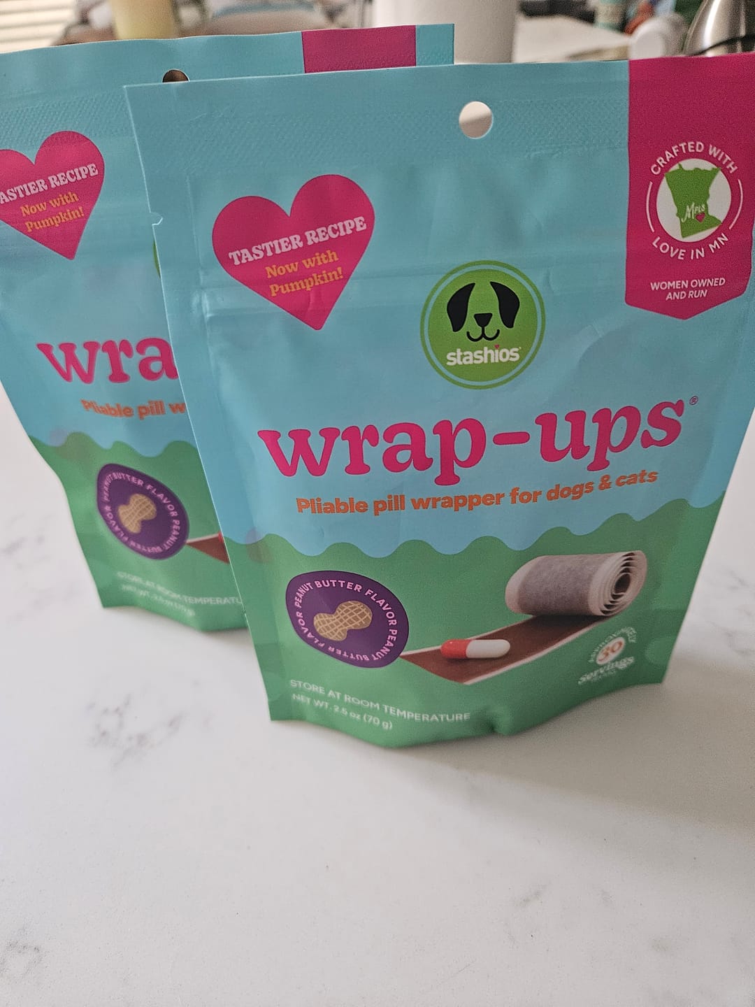 Customer photo review of Wrap-Ups® Pill Wrapper