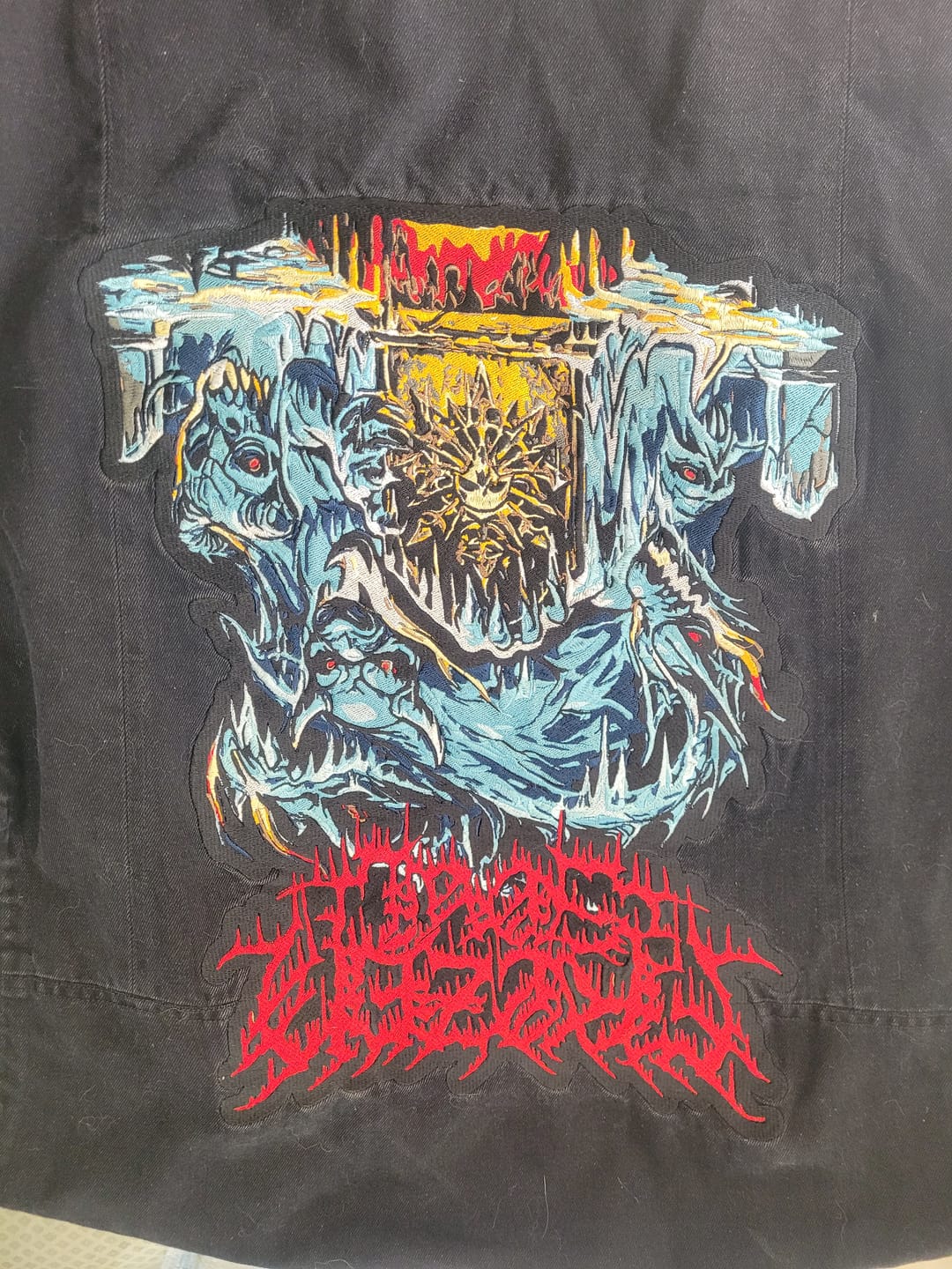 Customer photo review of Frozen Soul - No Place of Warmth - Vest