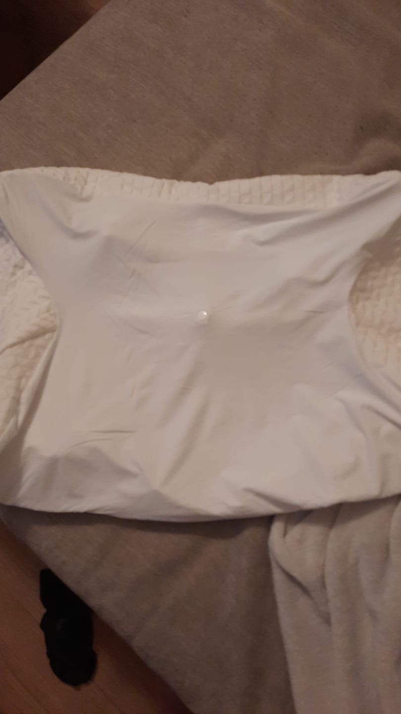 Customer photo review of Ergonomisches Nackenkissen