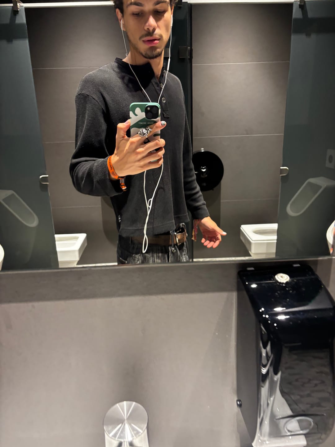 Customer photo review of Henley Shirt Black
