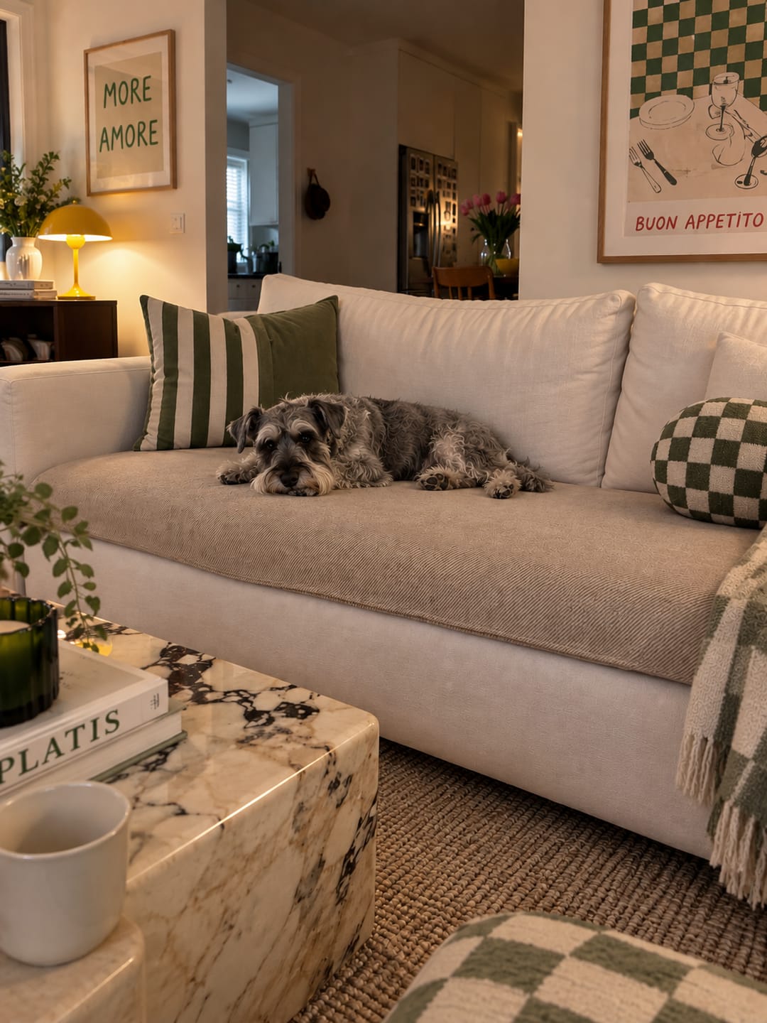 Customer photo review of OVR Sofa Topper