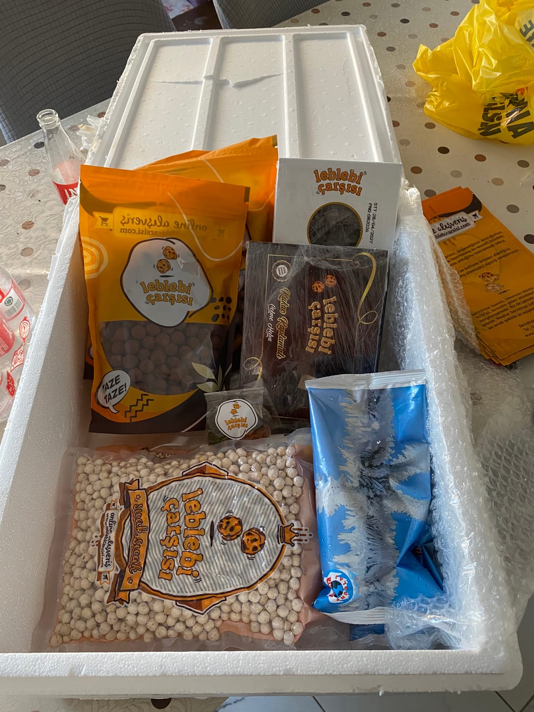 Customer photo review of Beyaz Leblebi