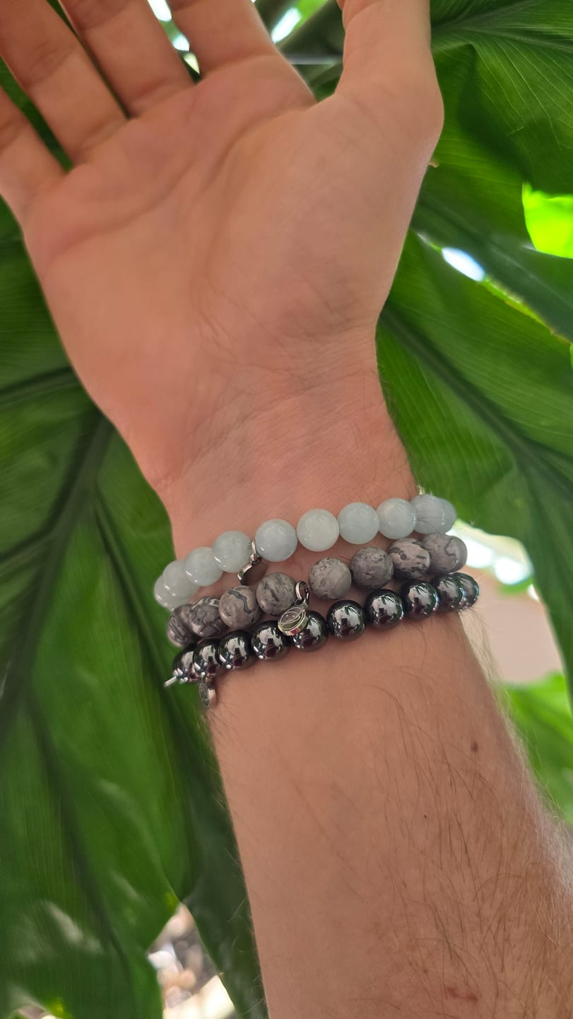 Customer photo review of Map Stone Bracelet