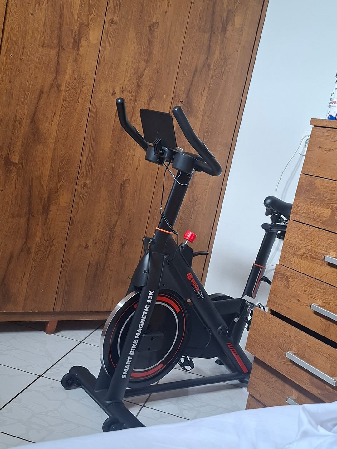 Customer photo review of Bicicleta Ergométrica Smart Magnetic 13K | Disco 13KG | Resistência Magnética potente | Banco Ultra Soft