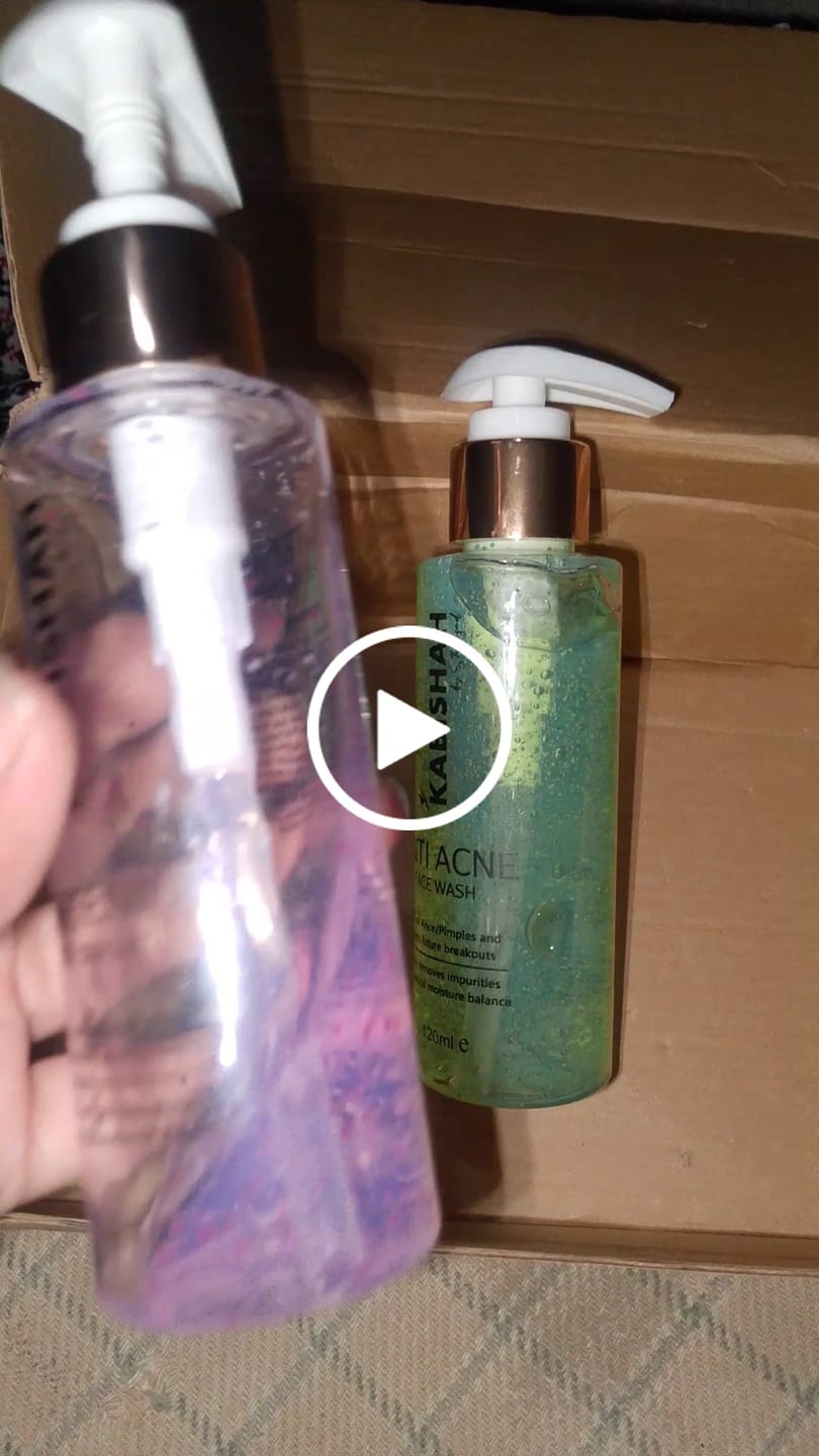 Customer video review of Face Wash Bundle: Clear & Bright Face Fusion