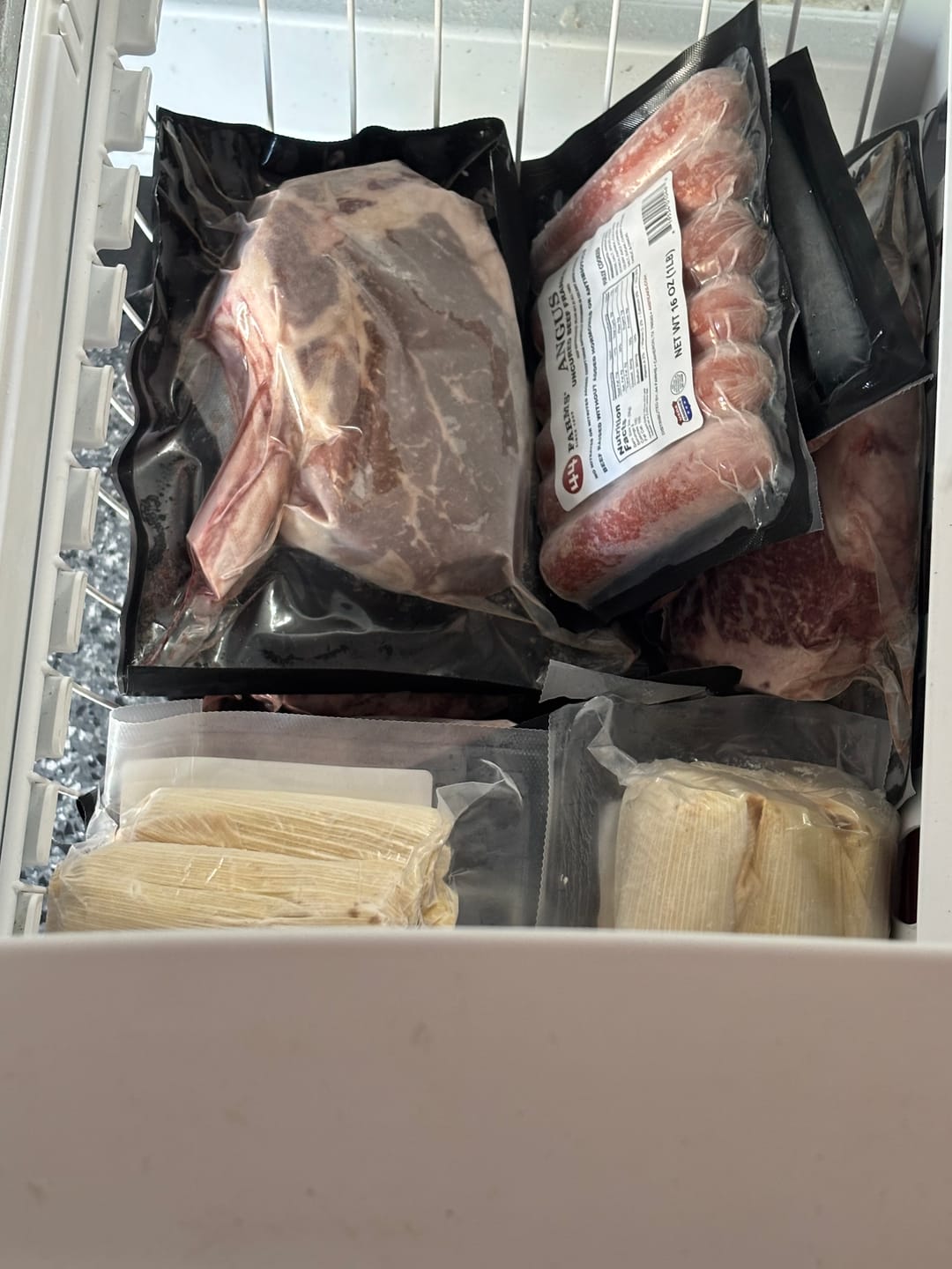 Customer photo review of Beef Tamales