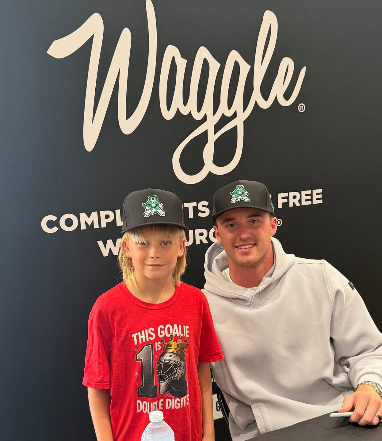 Customer photo review of Ice Otter 2.0 - Jake Oettinger Limited-Edition Hat