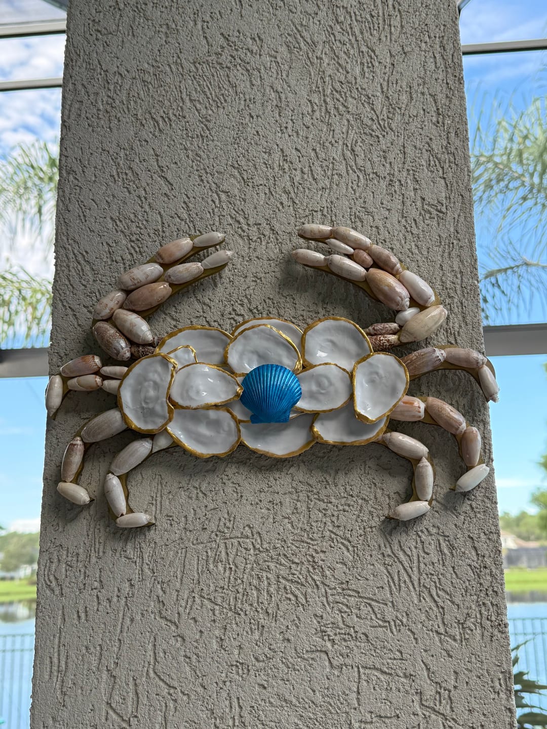 Customer photo review of Unfinished Wood Crab Shape - Ocean - Nursery - Craft - up to 46" DIY