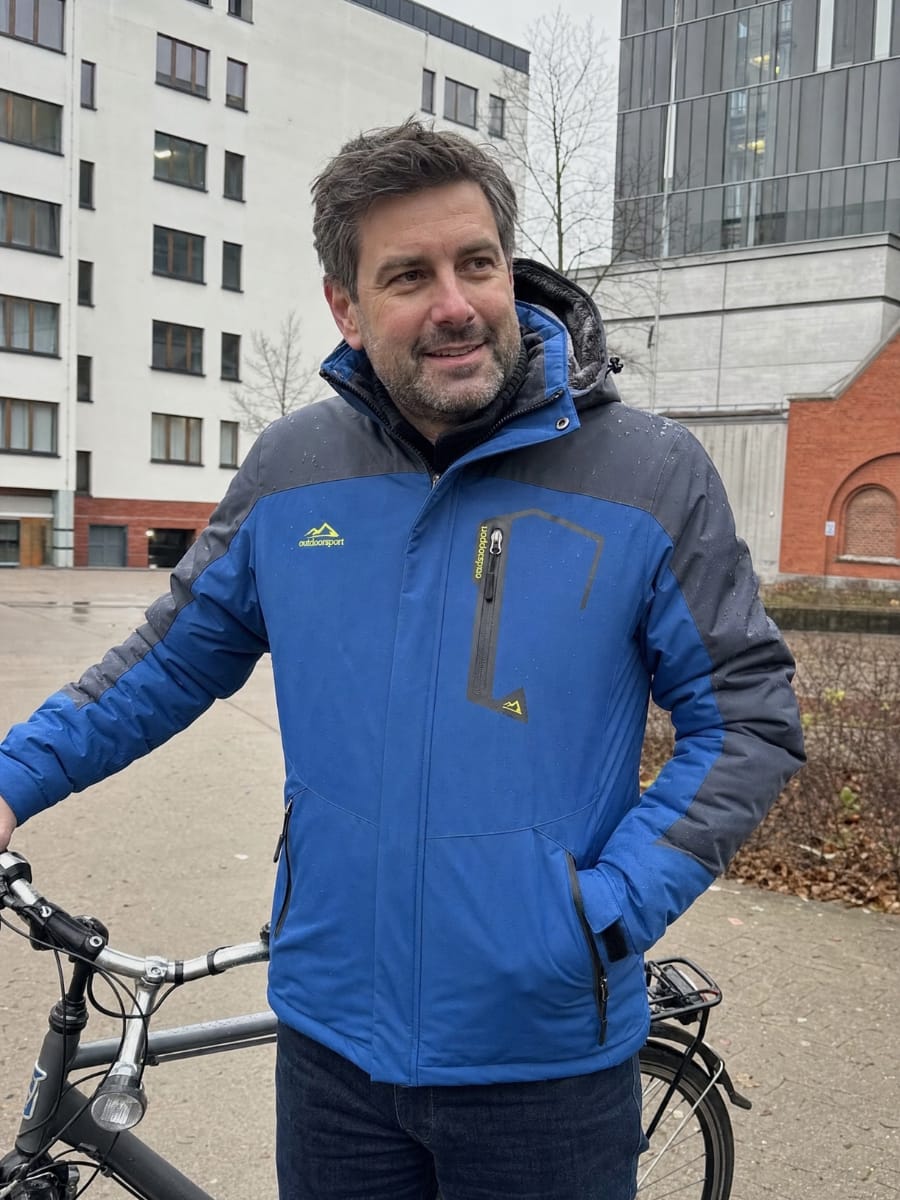 Customer photo review of Wasserdichte Winterjacke - Herren