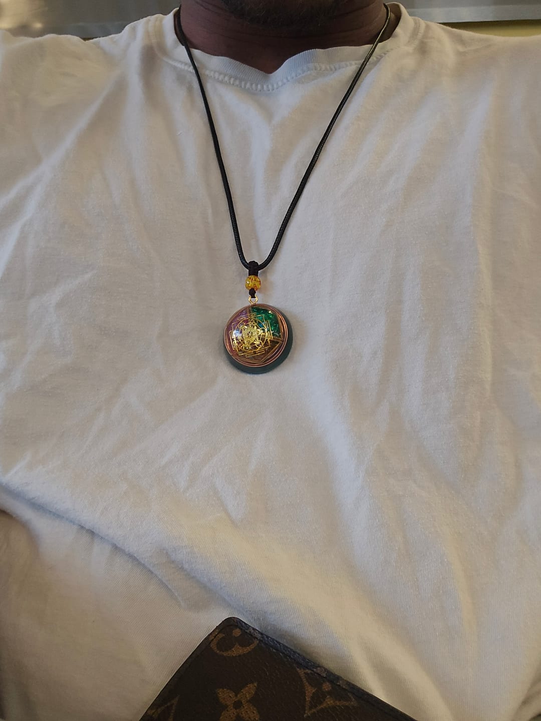 Customer photo review of Magnetic Energy Talisman