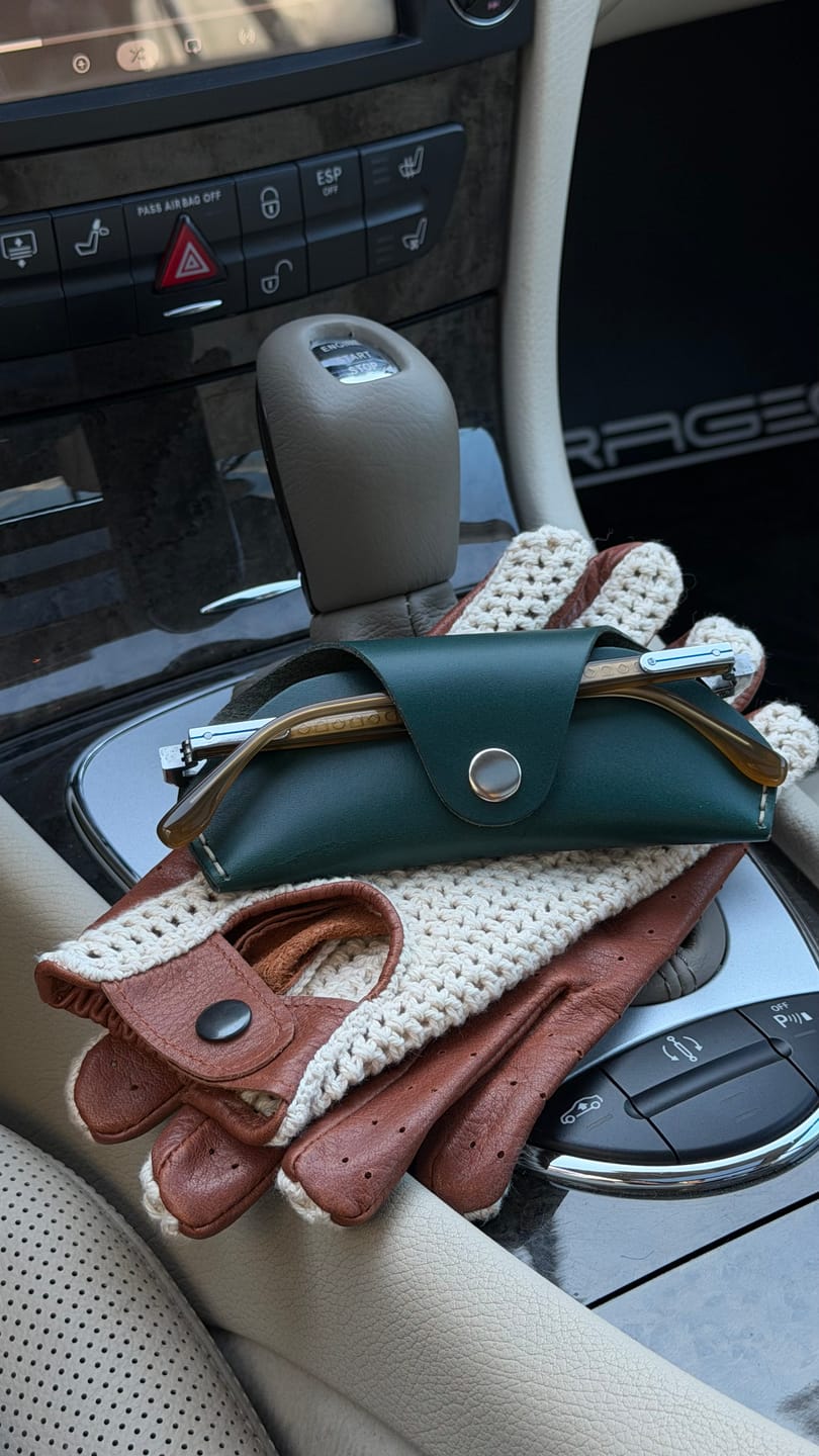 Customer photo review of Örgülü Sürücü Eldiveni Taba