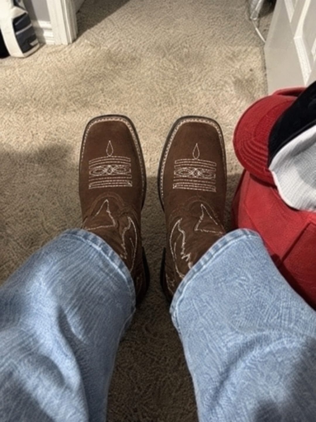 Customer photo review of Laredo | Two-Tone Western Boot