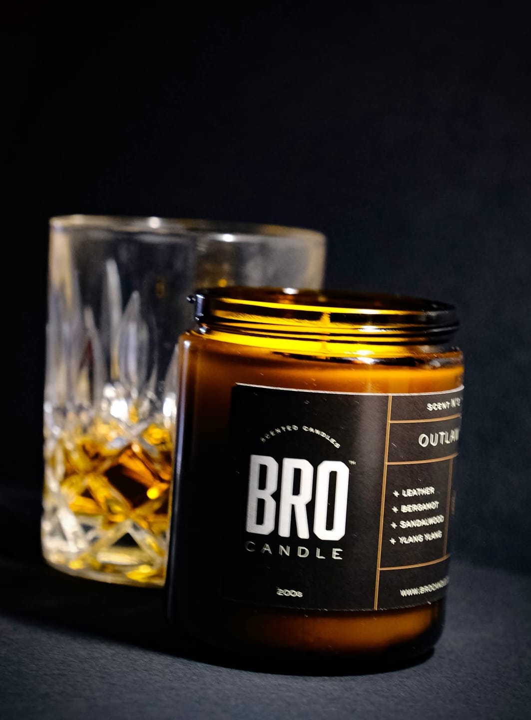 Customer photo review of The Gentleman's Barber Candle
